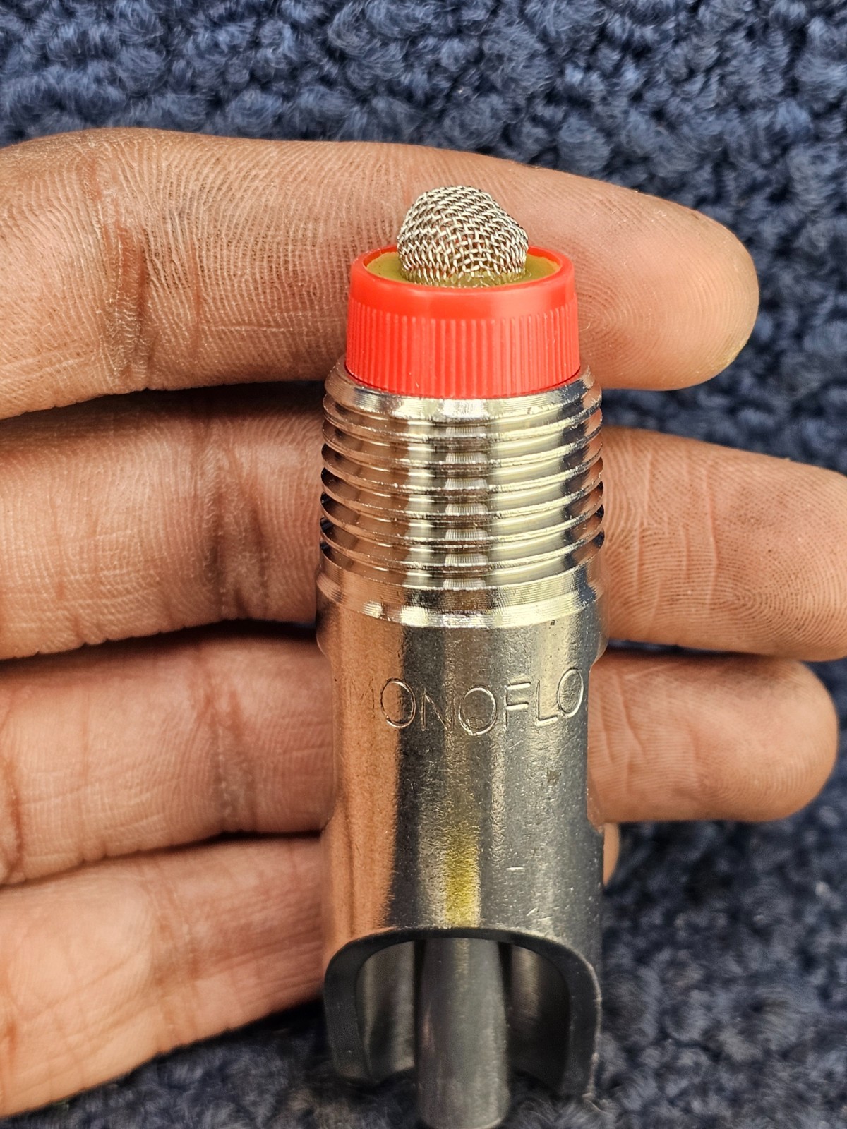 (QTY 3) MONOFLO 3511-02-000: 1/2" All Stainless Steel Nipple Drinker