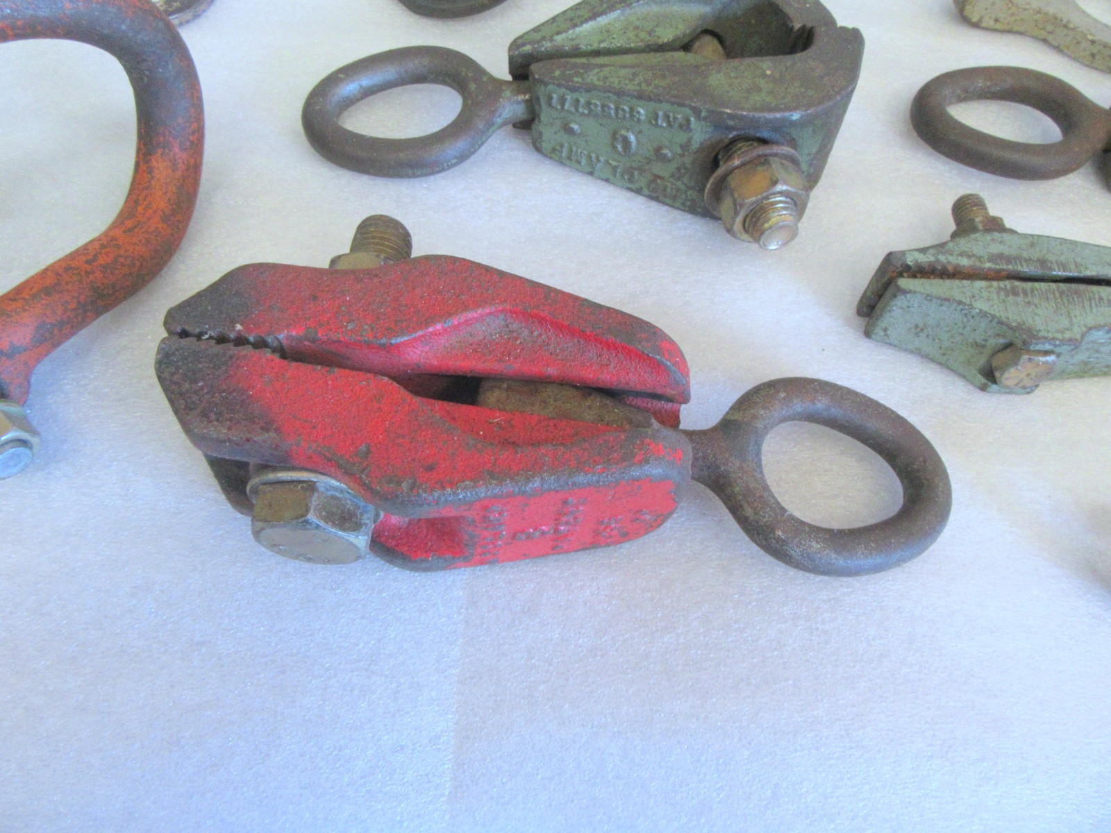 MO CLAMP Porter Lot Auto Body Frame Machine Pulling Clamp B C JR L Hook Tools