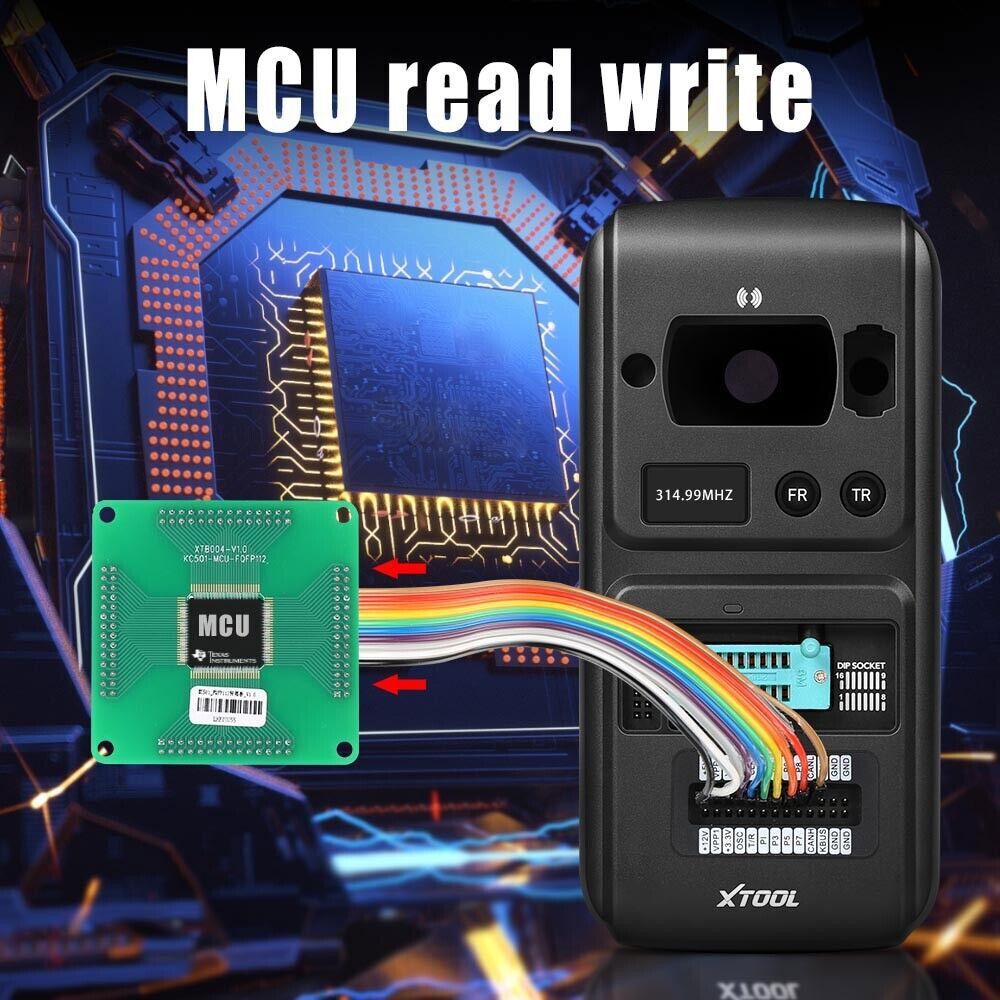 XTOOL USED KC501 Car K^ey Programmer Read Write EEPROM MCU Infrared For Benz