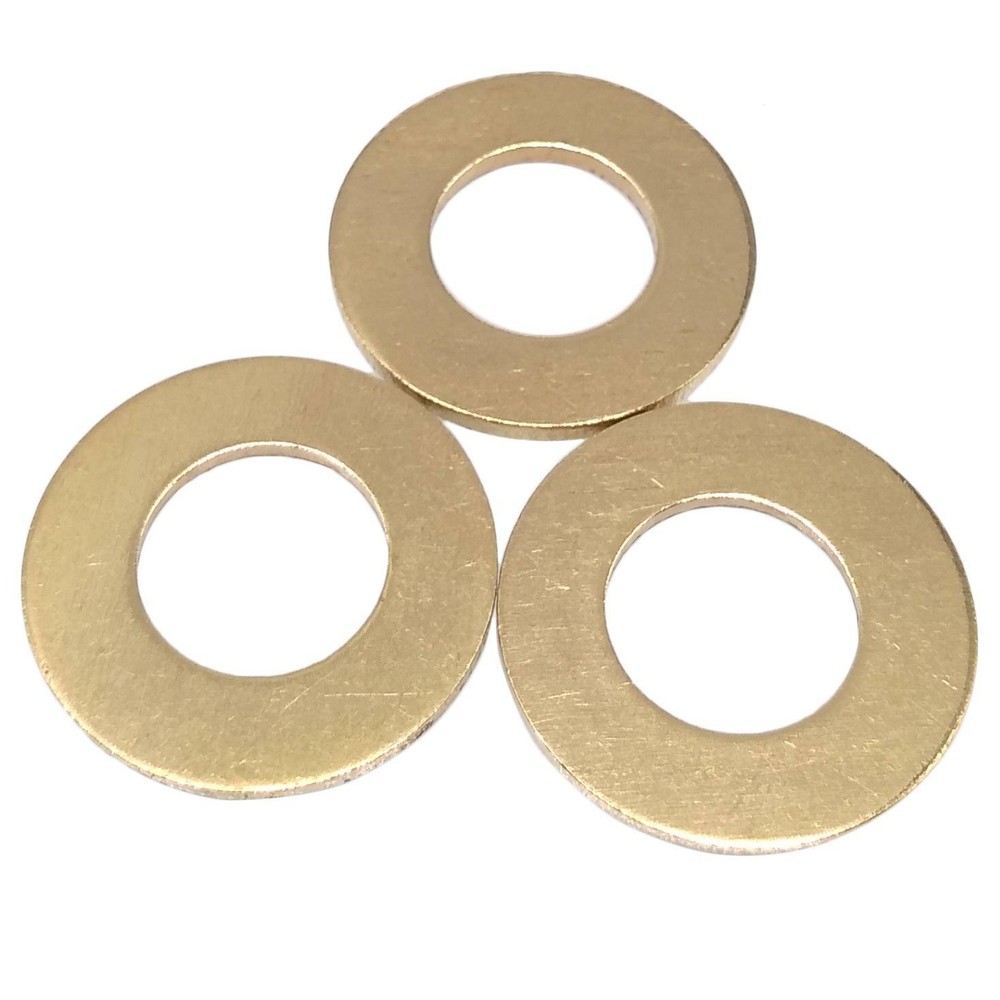 100pcs M10 Brass Flat Washers