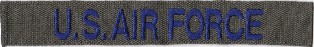 USAF Name Tape V3 Patch A-6