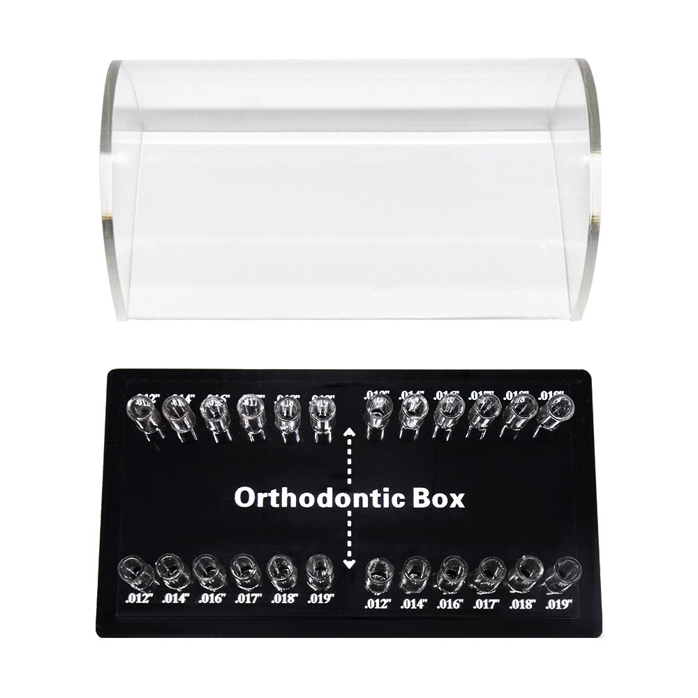 Dental Orthodontic Arch Wire Placement Box Round&Rectangular Ortho Lab Material