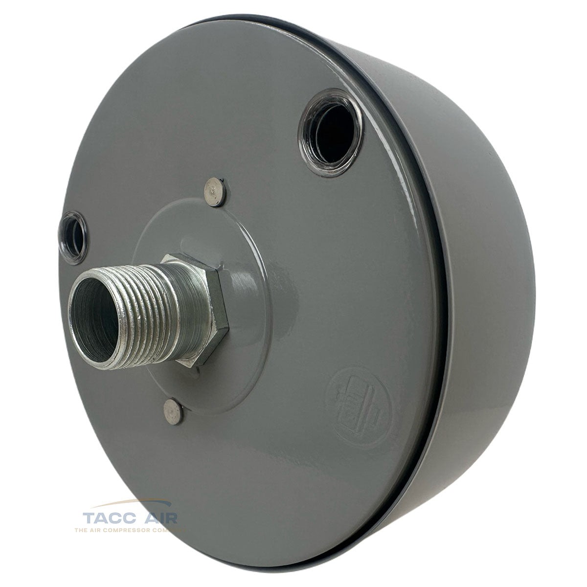 3/4" NPT Air Compressor Intake Filter Silencer Metal Housing Canister USA Made