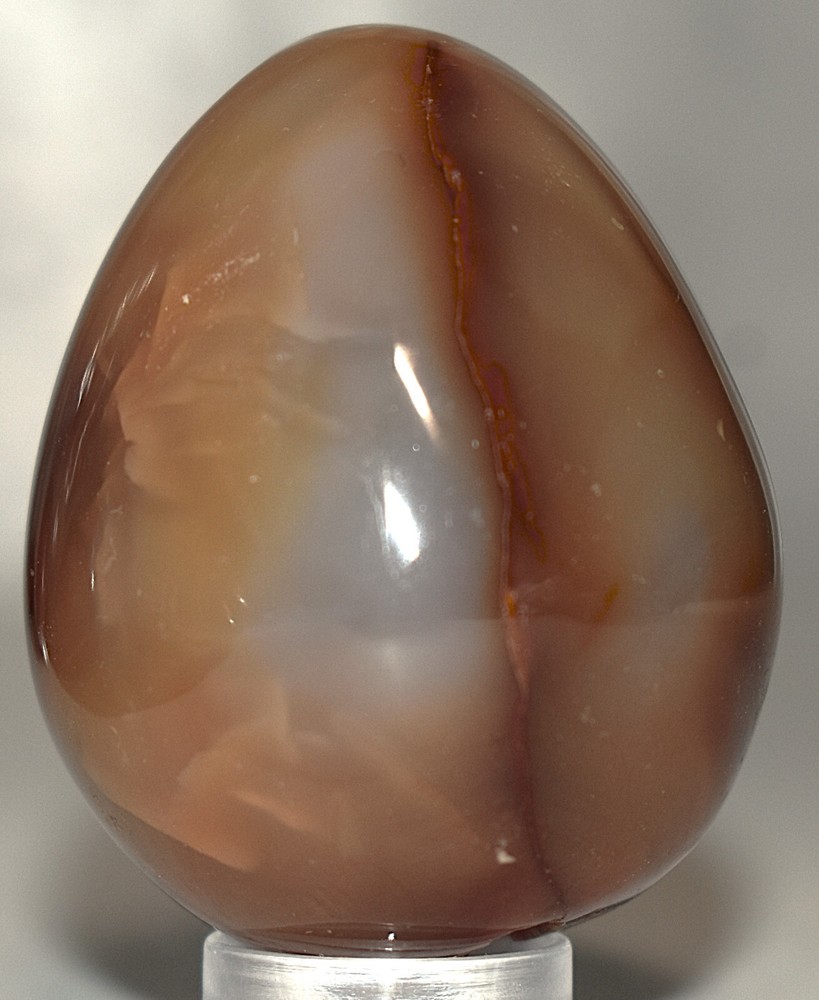 Beautiful Carnelian Egg 1.59"/54.9 Grams