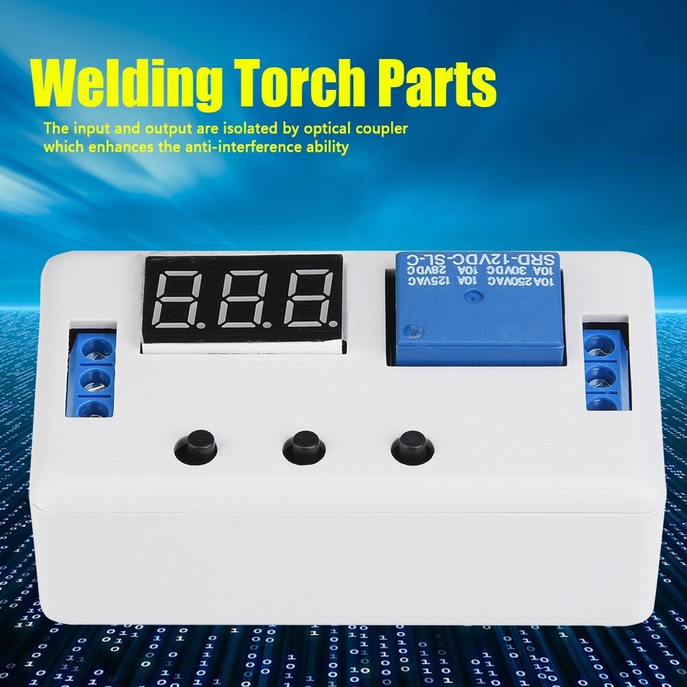 12V LED Display Adjustable Timer Relay Automation Control Switch Module