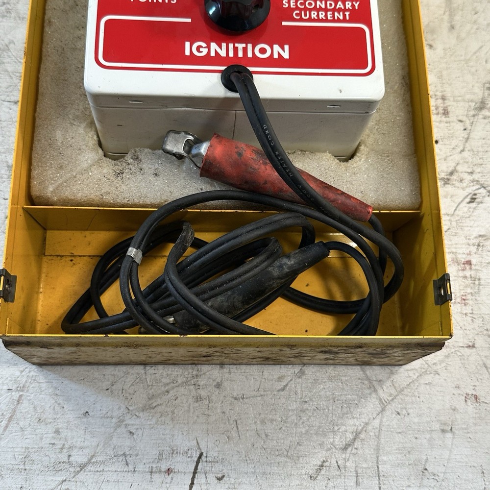 LINCOLN MODEL 358 Ignition Points Output Secodary Current Meter Made By Simpson