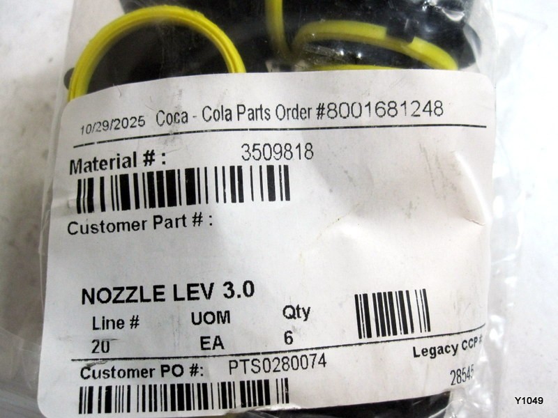 6pcs LEV 3.0 Soda Nozzle 28545 Diffuser 28368 Internal Mixer