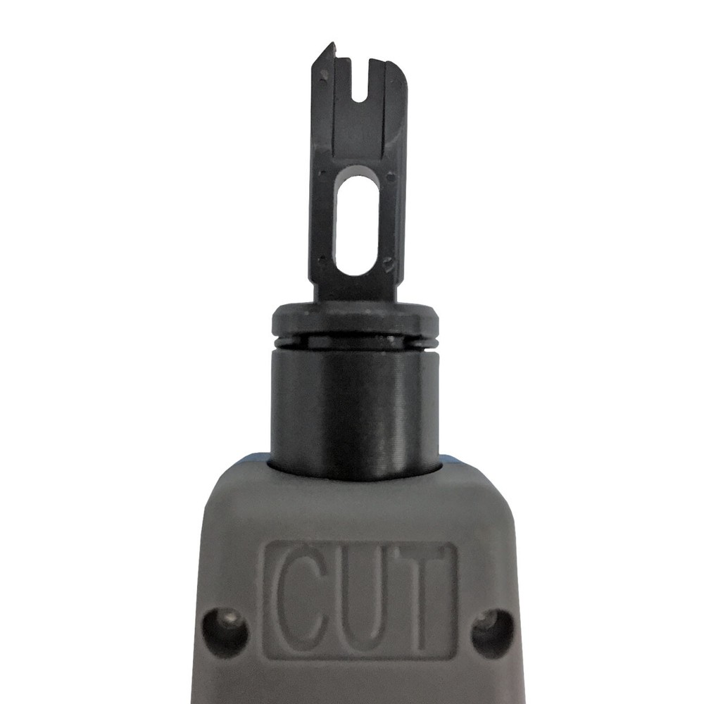 Impact Punch Down Tool with Type 110/88 Blade for Patch Panels, Keystone Jacks