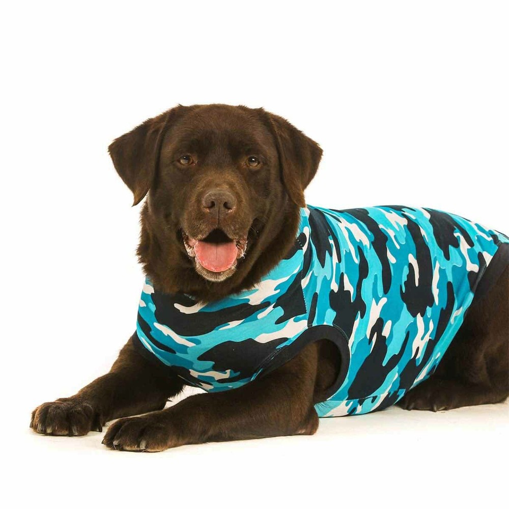 Suitical Recovery Suit Dog, Medium, Blue