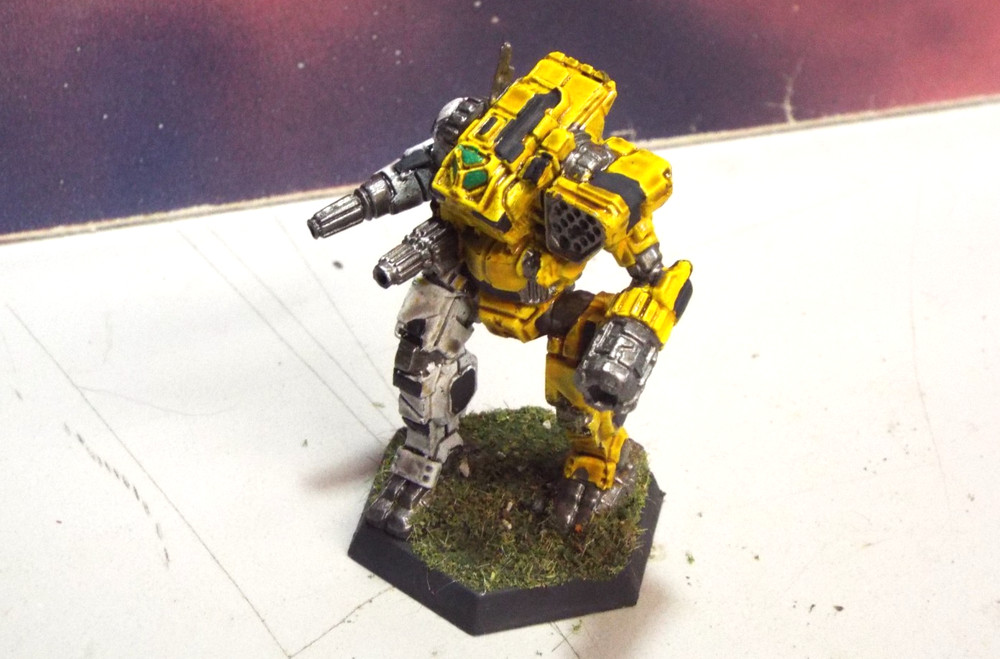 BATTLETECH ORION MECH (CATALYST, PLASTIC, PAINTED)