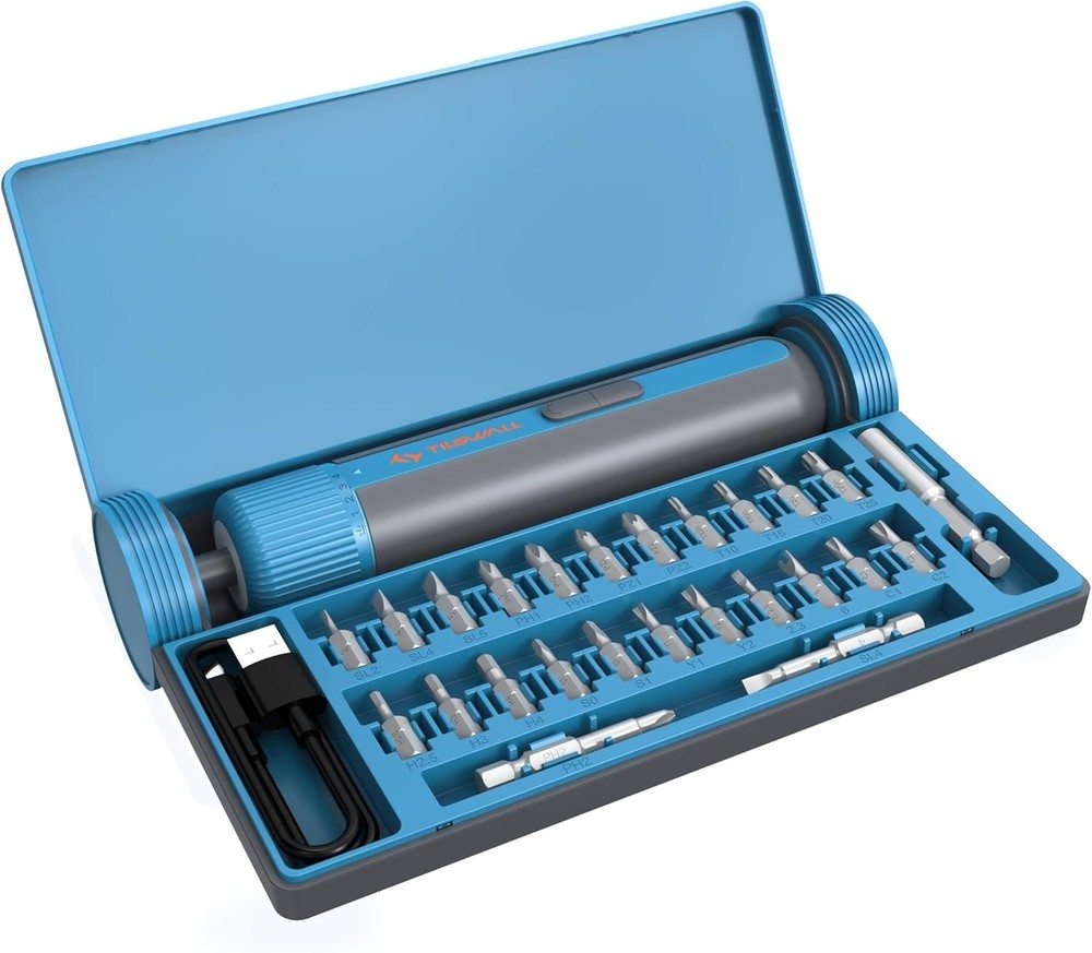 Precision Torque Control 4V Cordless Screwdriver with Automatic Shutdown Feature