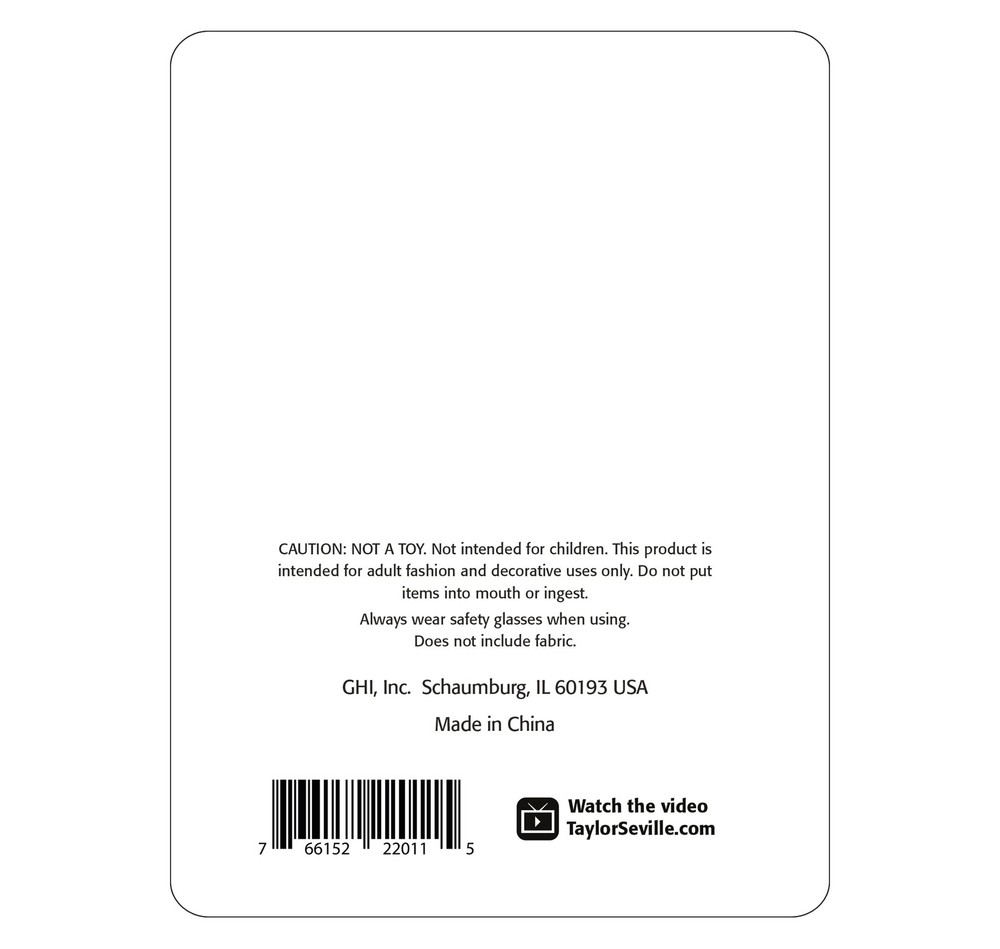 Taylor Seville Magic Flat Head Patchwork Fine .5 50PCS