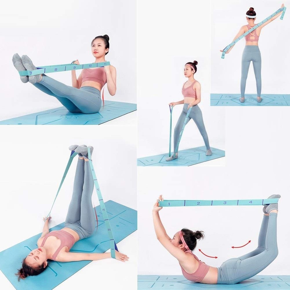 Nitpicker Stretching Straps Hamstring Stretcher Device Elastic Exercise Band ...