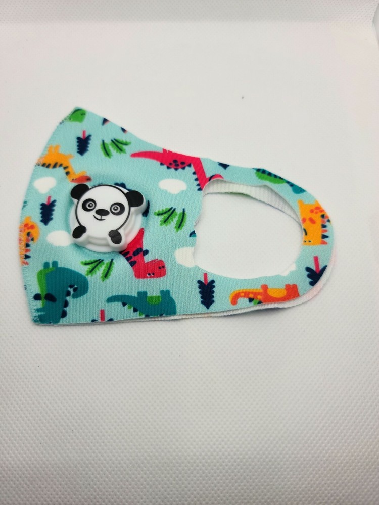 Children Bear face mask reusable 3x assorted picked randomly