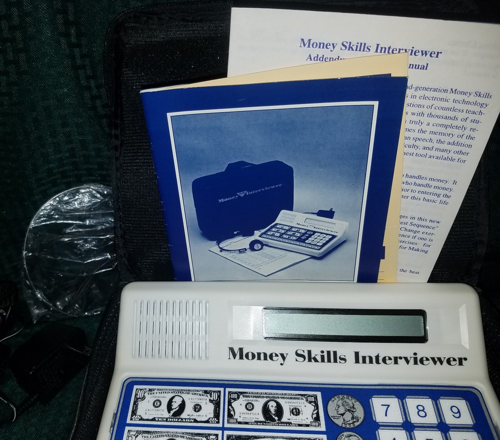 Money Skills Interview Tools for Testing and Training Model tt9029.Talking.