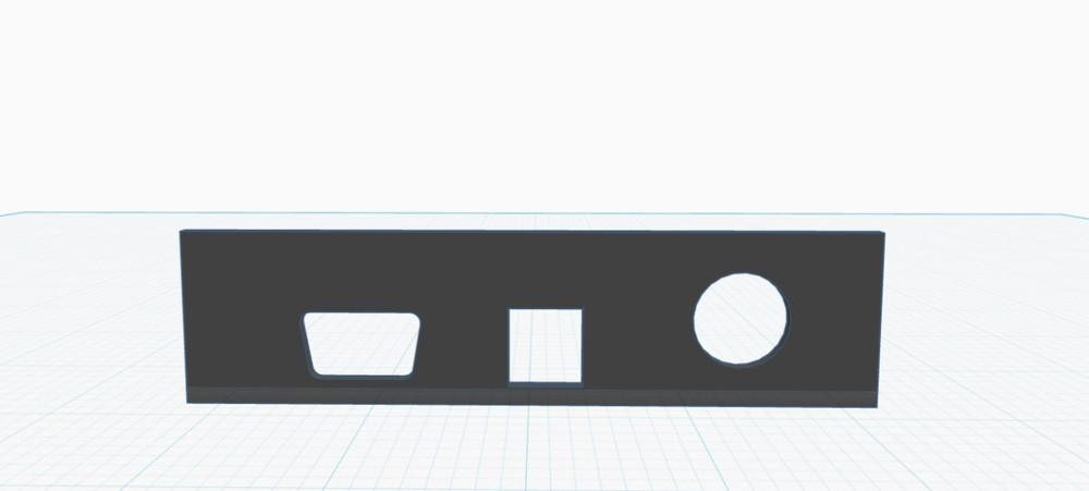Commodore VIC-20 VC 20 replacement connector plate 3D printed