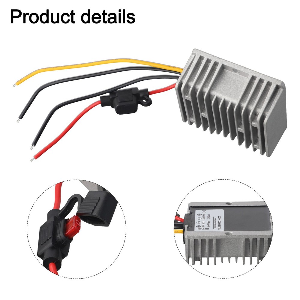Aluminum Shell DCDC Power Converter for Automotive Applications and Projects