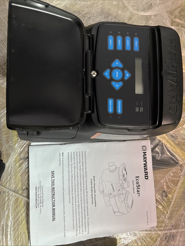 Hayward SP3200DRZ2(B) EcoStar Variable Speed Pool Pump Drive Controller NEW