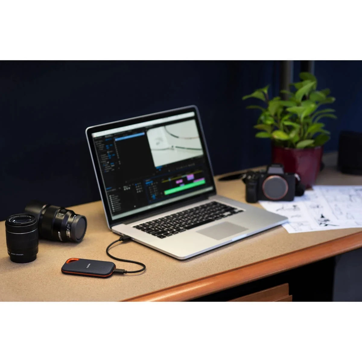 SanDisk Extreme PRO V2 4TB USB-C Portable External SSD (SDSSDE81-4T00-G25) *NIB*