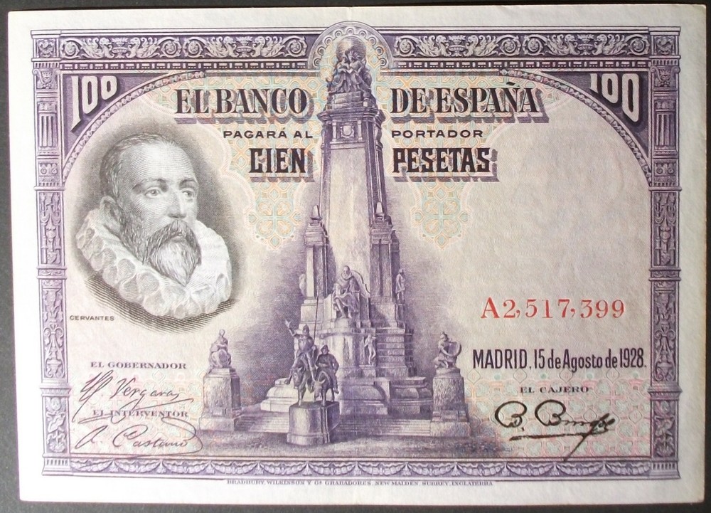 Spain P76a 10 Pesetas XF