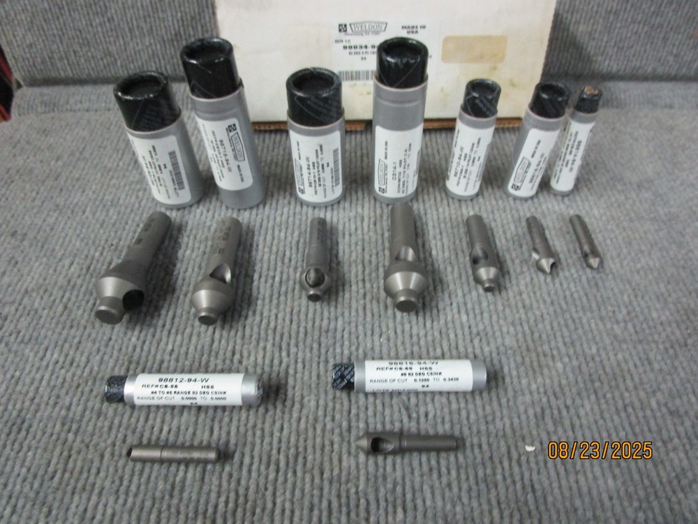 Weldon 99034-94-W 9PC Counter Sink Set