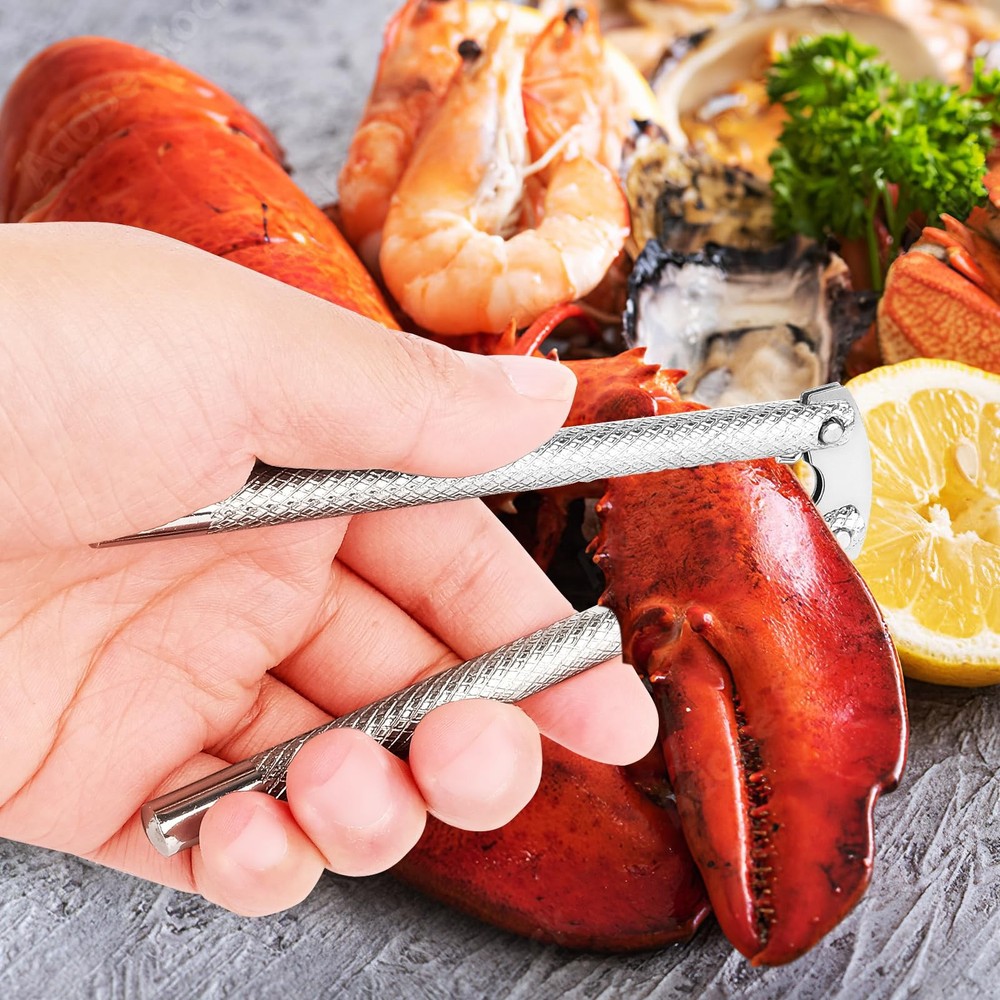 Classic Nutcracker Set Pecan Walnut Nut Cracker Tool Lobster or Crab Seafood