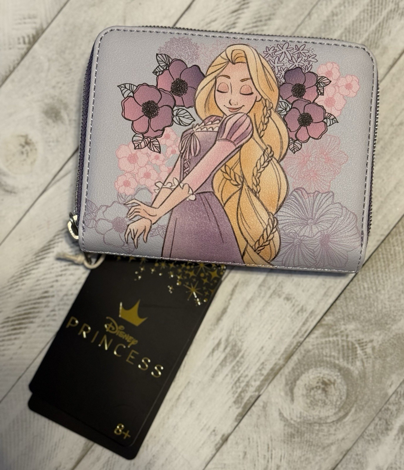 NEW WITH TAG! Loungefly Disney Tangled Rapunzel Faux Leather Wallet!
