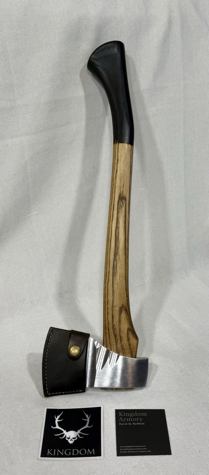 KINGDOM ARMORY, RYDBOM HERITAGE COLLECTION WOODSMAN HATCHET