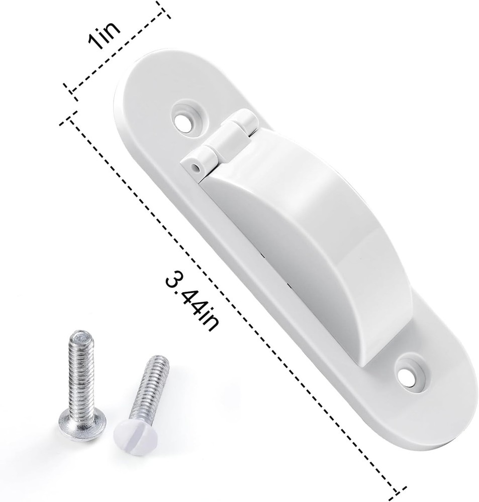 8-Pack Child Proof Light Switch Guards: Toggle Protection in White