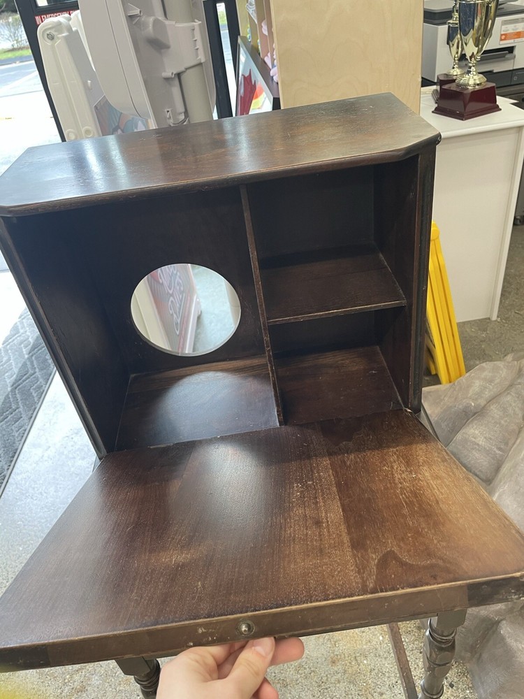 antique makeup vanity table