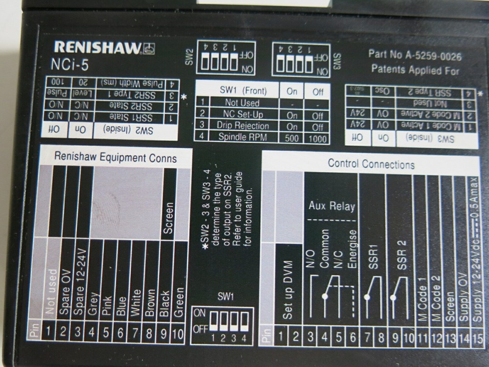 RENISHAW A-5259-0026 | RENISHAW NCi-5 INTERFACE