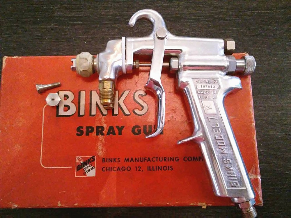 BINKS- Model 7 K Paint Spray Gun 2K 