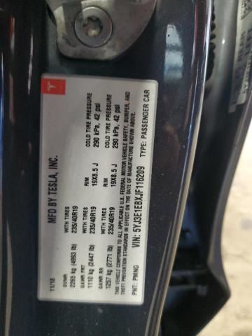 TESLA 3 2018 Rear View Mirror 5022430