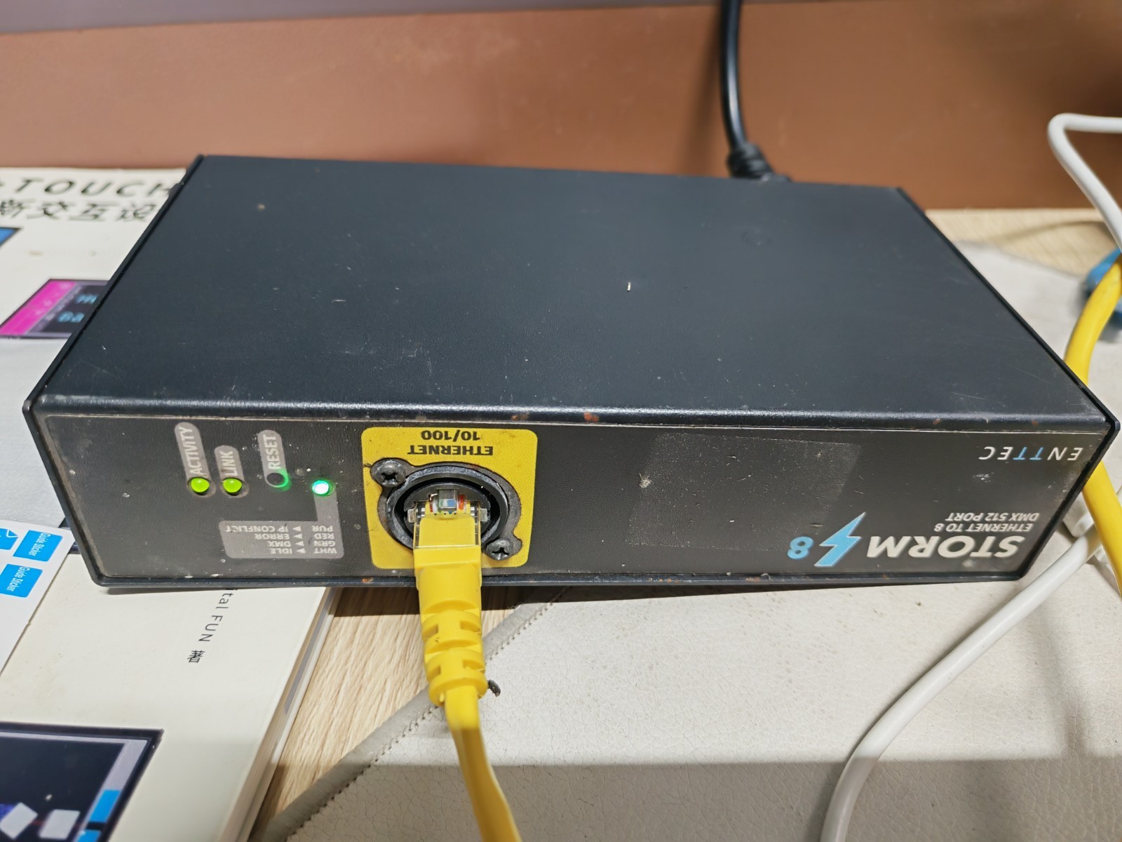 Enttec STORM 8 ArtNet sACN DMX512 Node and Gateway Tesk OK