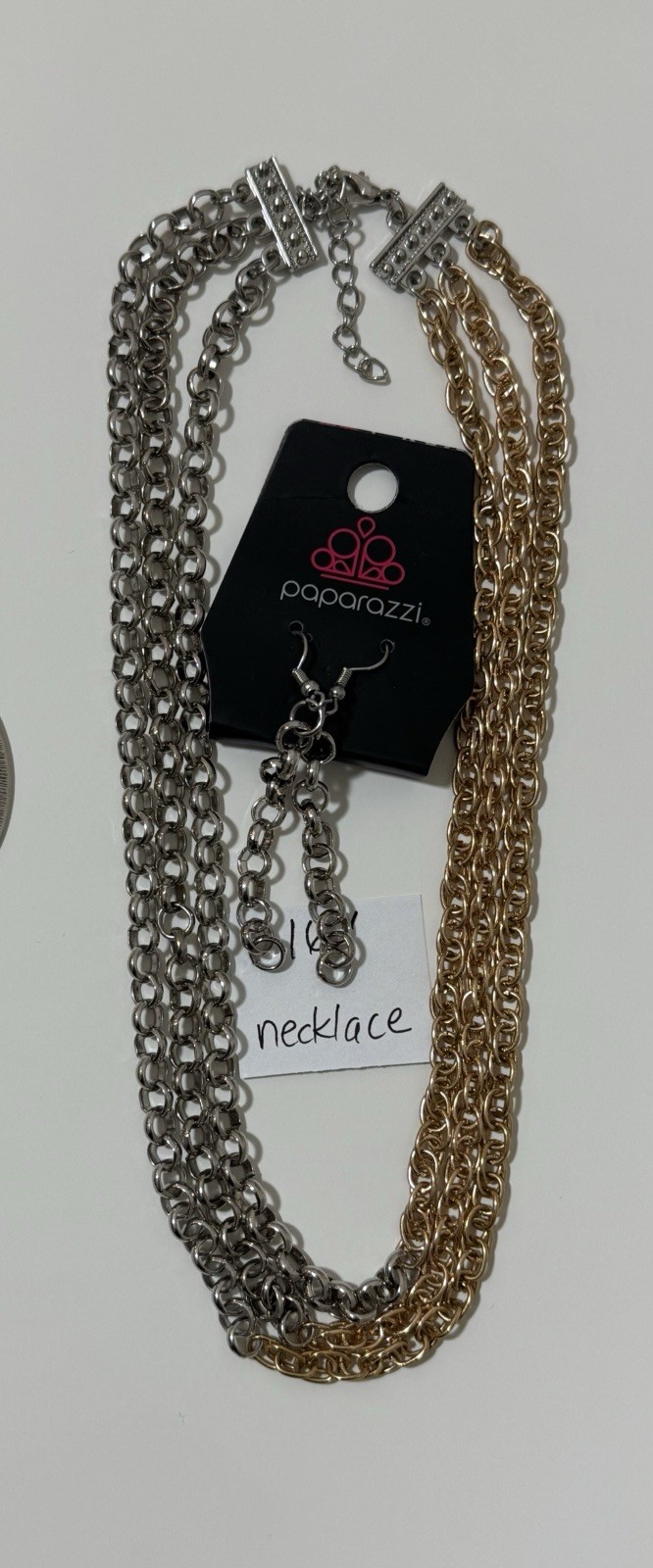 Paparazzi Jewelry Lot 16 pc - 8 Necklace Earring Sets & Bracelet - Mixed Metals