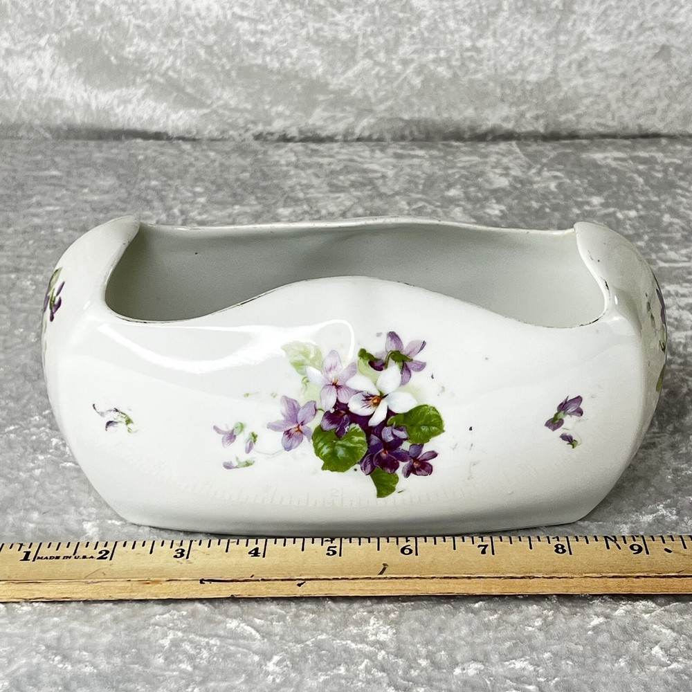 Austrian China 'Violets' -  Bowl/Planter