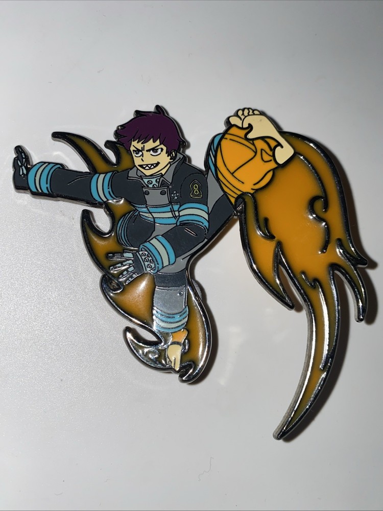 Anime Fire Force - Anime Fire Pin 3”