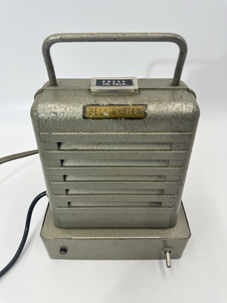 Vintage Executone Model M192 Office Intercom Speakers Bell System UNTESTED