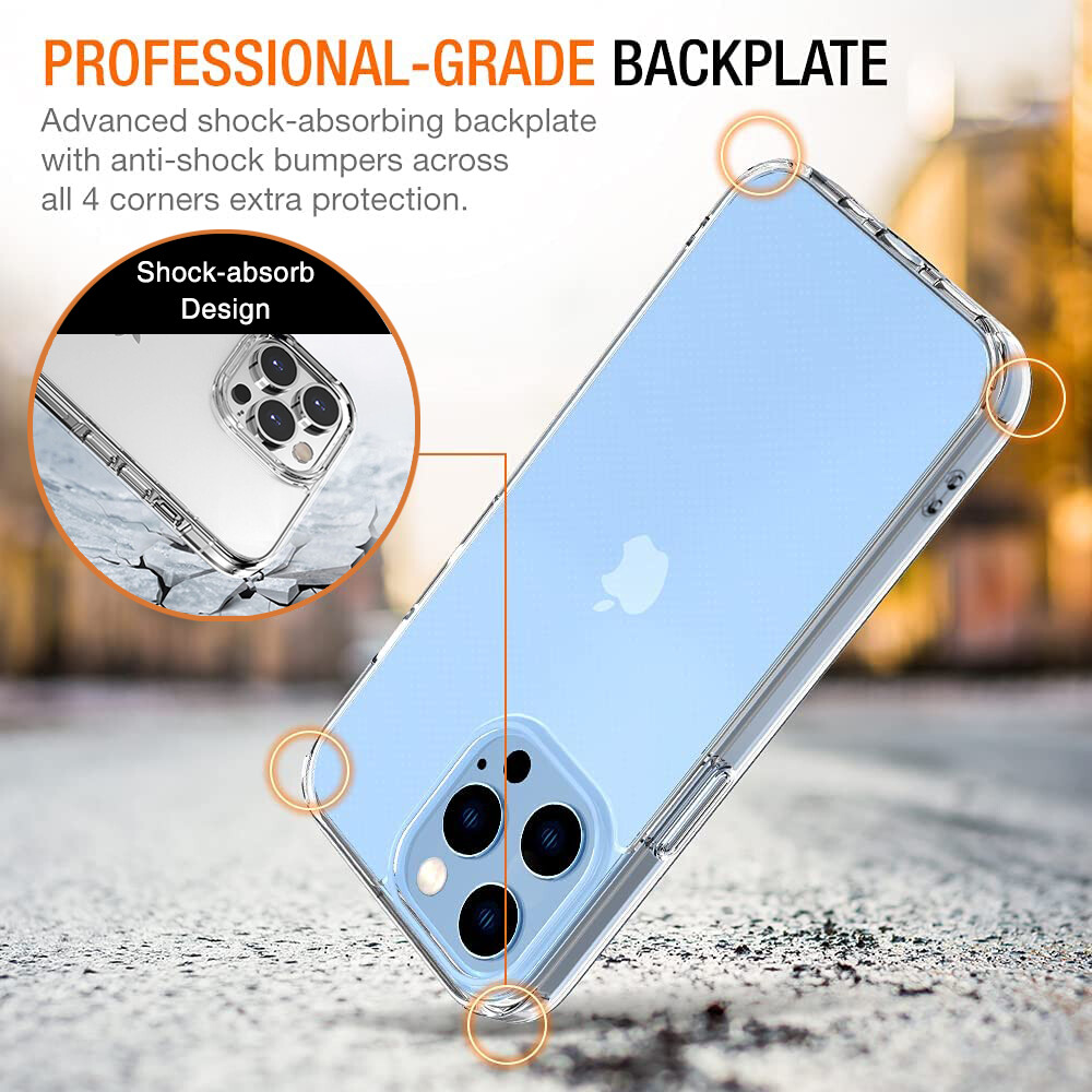 Case For iPhone 13 11 12 14 Pro Max Clear Silicone Soft Slim Shockproof Cover