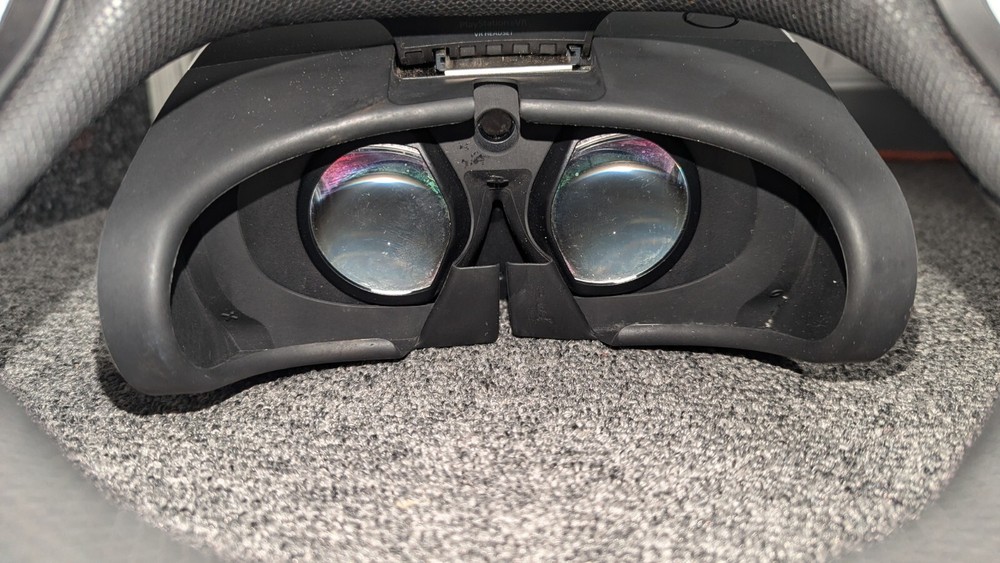 Sony PlayStation 4 VR Headset W/ Processor Unit Tested Working READ!