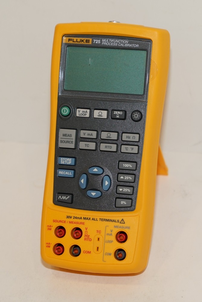 FLUKE 725 MULTIFUNCTION PROCESS LOOP MA VOLT MV CALIBRATOR NEW 19