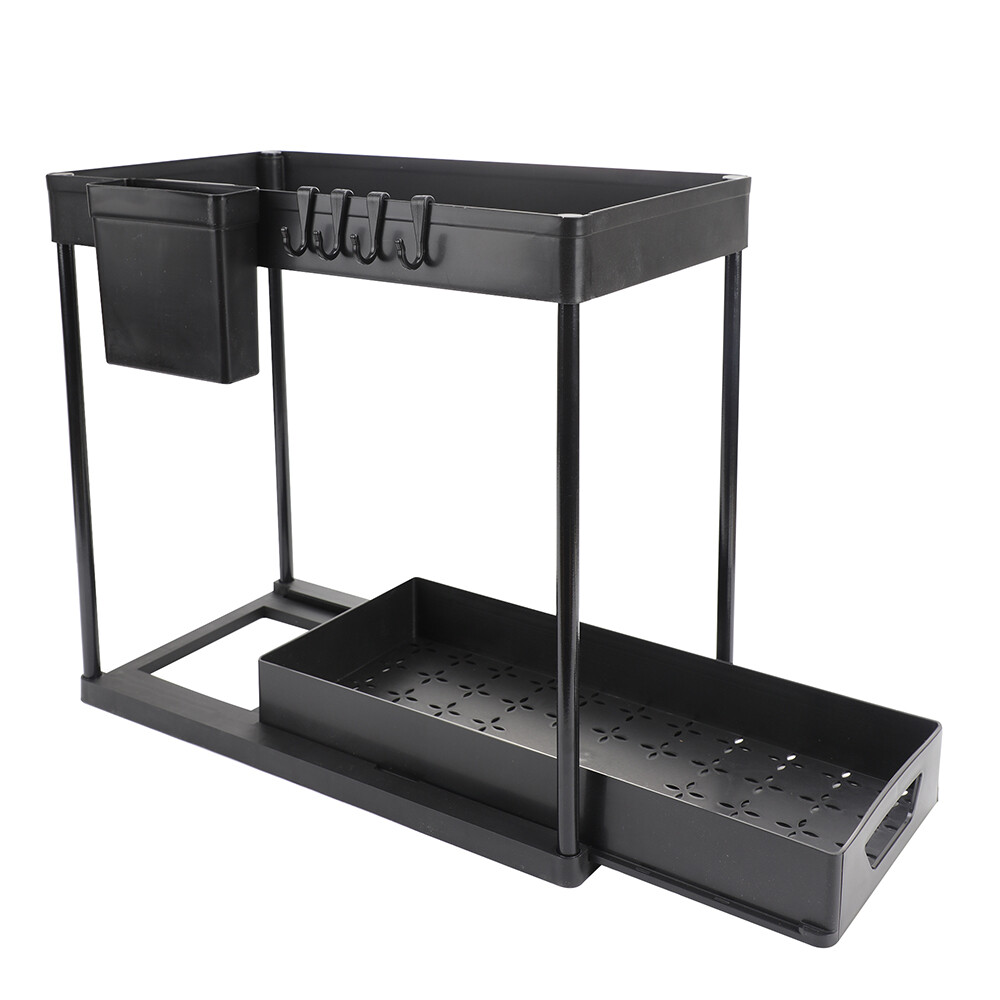2Pack Under Sink Organizers And Storage, Pull Out Bathroom Organizer New