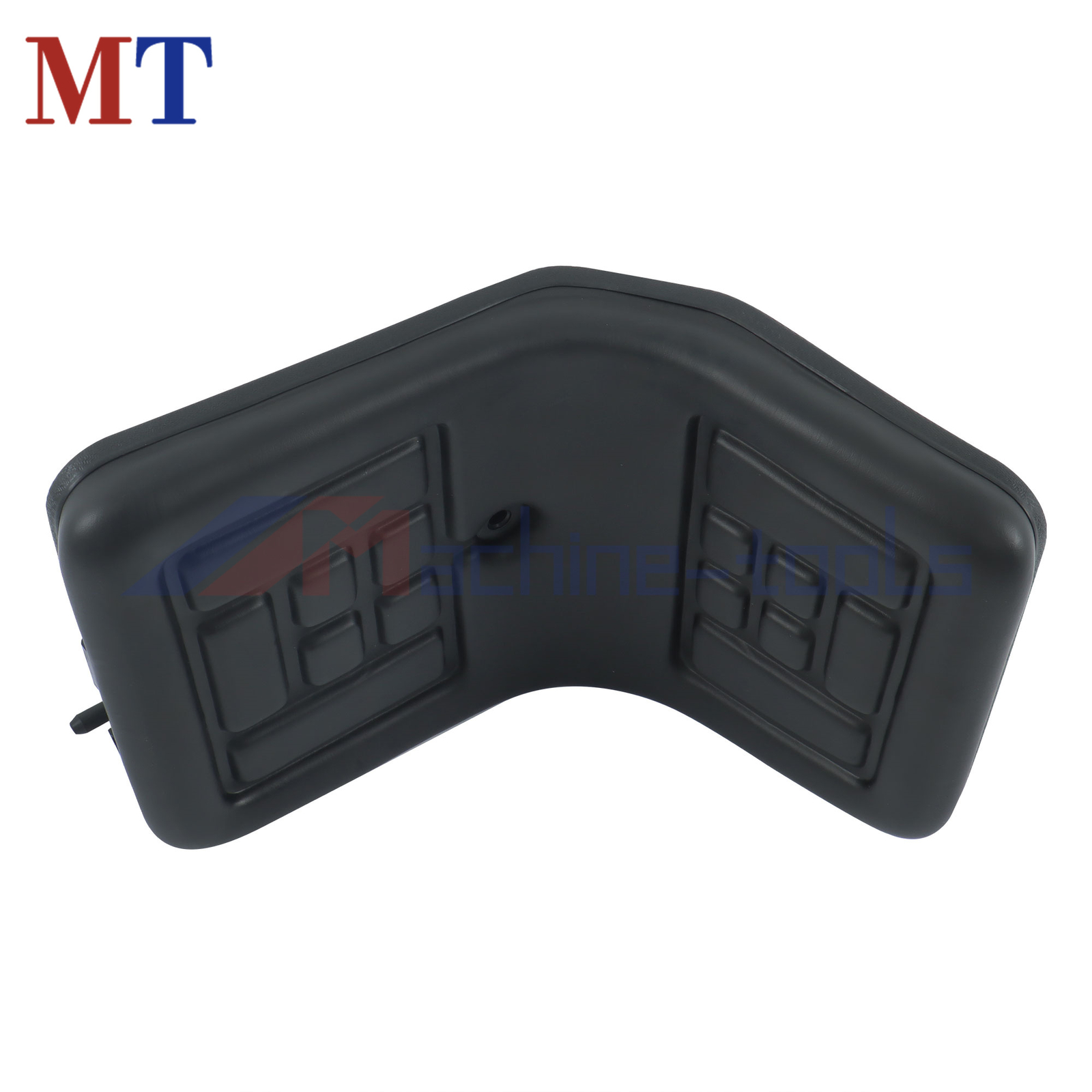 New Universal Lawn Tractor Seat Adjustable High Back Compact Mower Seat Black