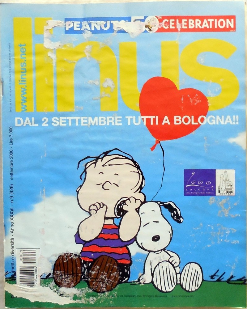 LINUS COMIC MAGAZINE N.9 2000