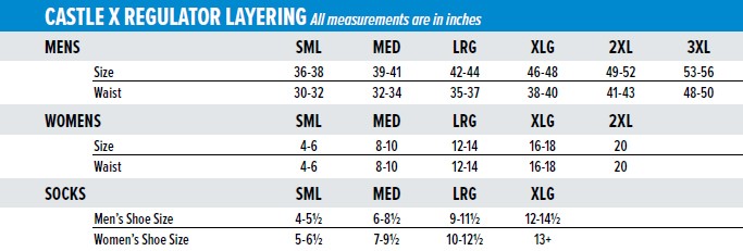 Women's Castle X Regulator Base Layer Pants - Black