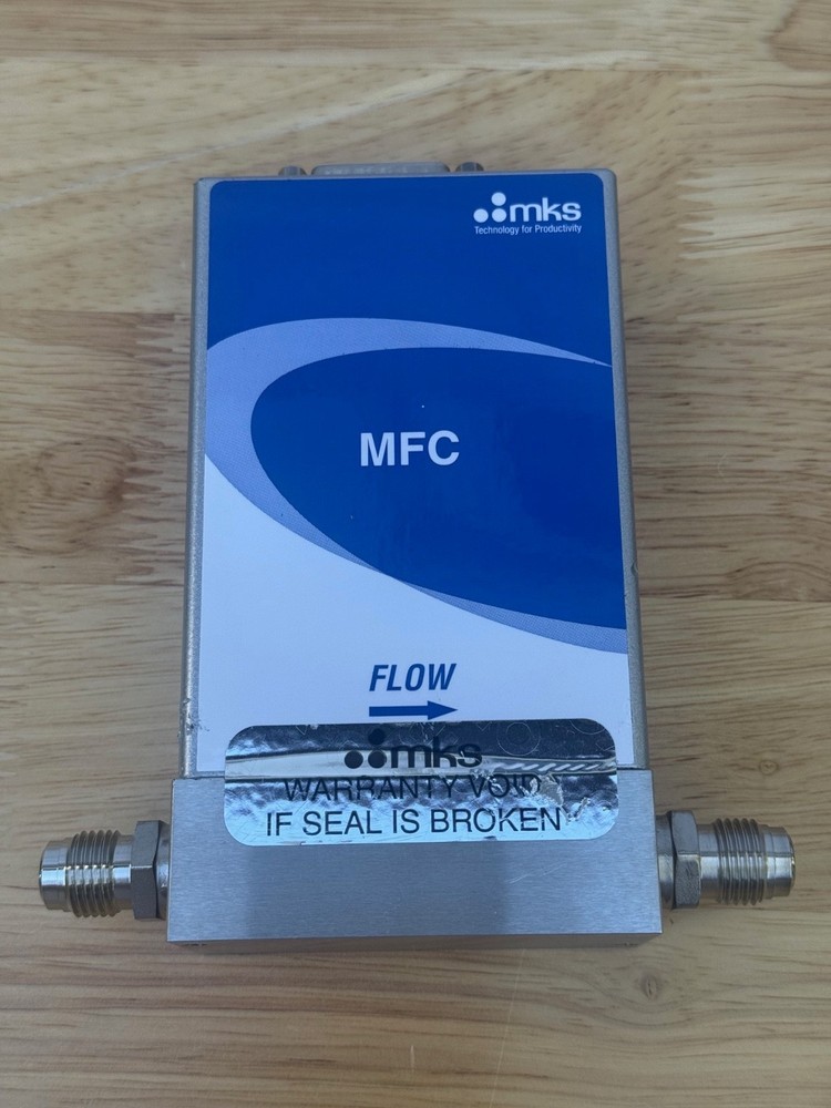 MKS GE50A004502RMV020 Mass Flow Controller 500 SCCM Ar + Cable