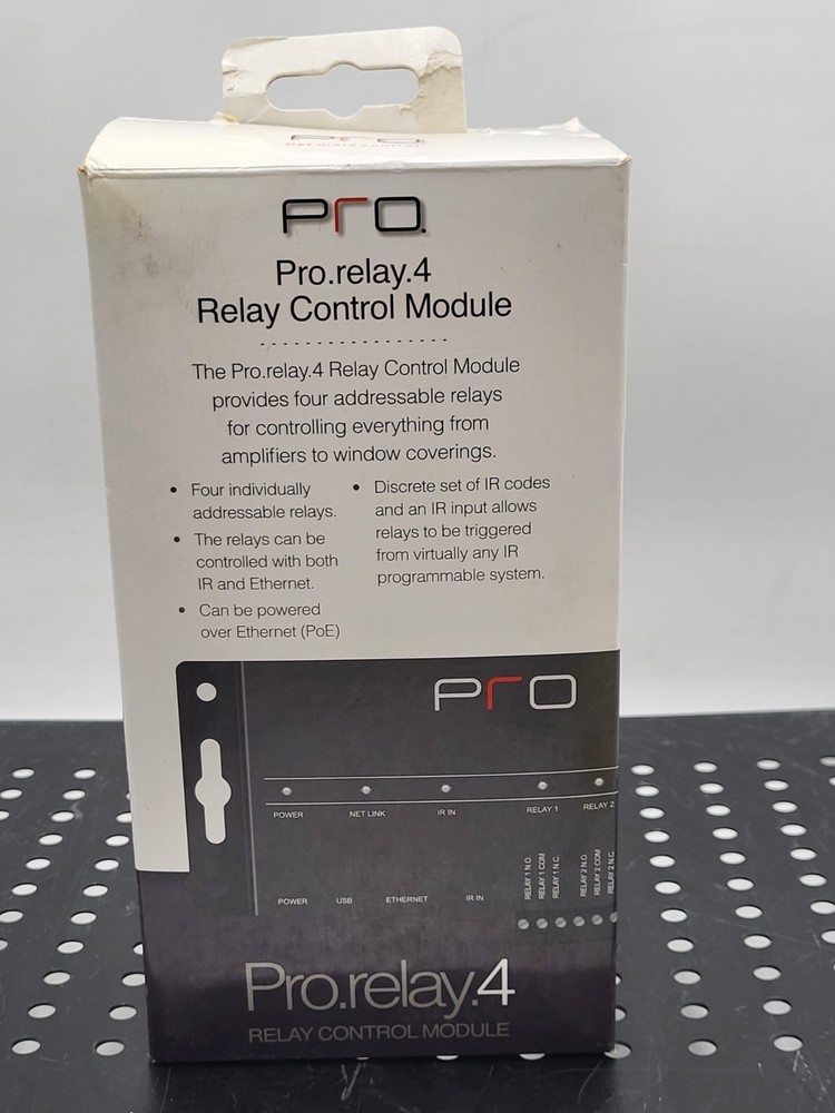 PRO, Pro.Relay.4,Relay Control Module PoE, Surface mount -OPEN BOX