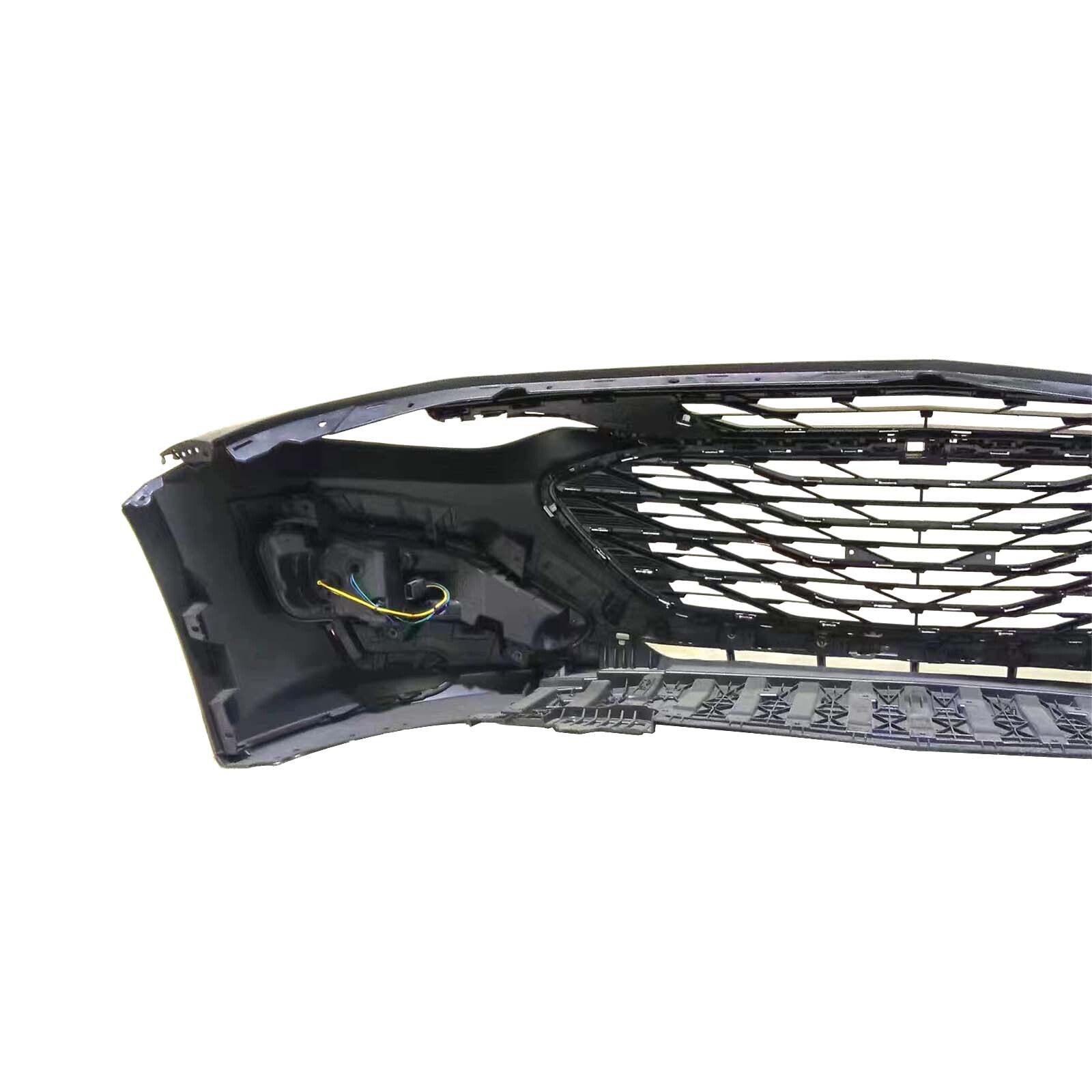 Front Bumper Cover Upper & Lower Grille Fog Lights Fits 2019-2024 Chevy Malibu