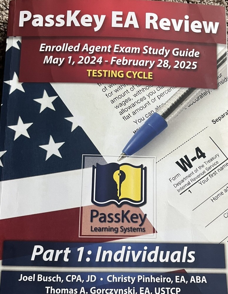 Enrolled Agent Exam Study Guide Part1:individuals