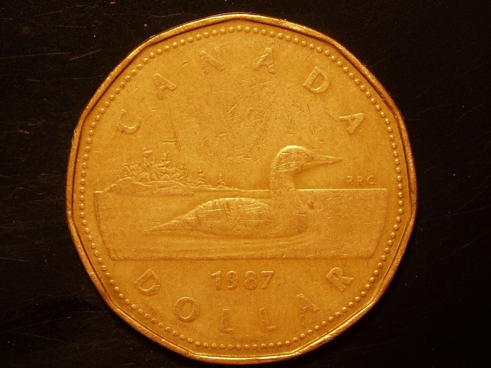 CANADA 1987  ONE  DOLLAR COIN #2